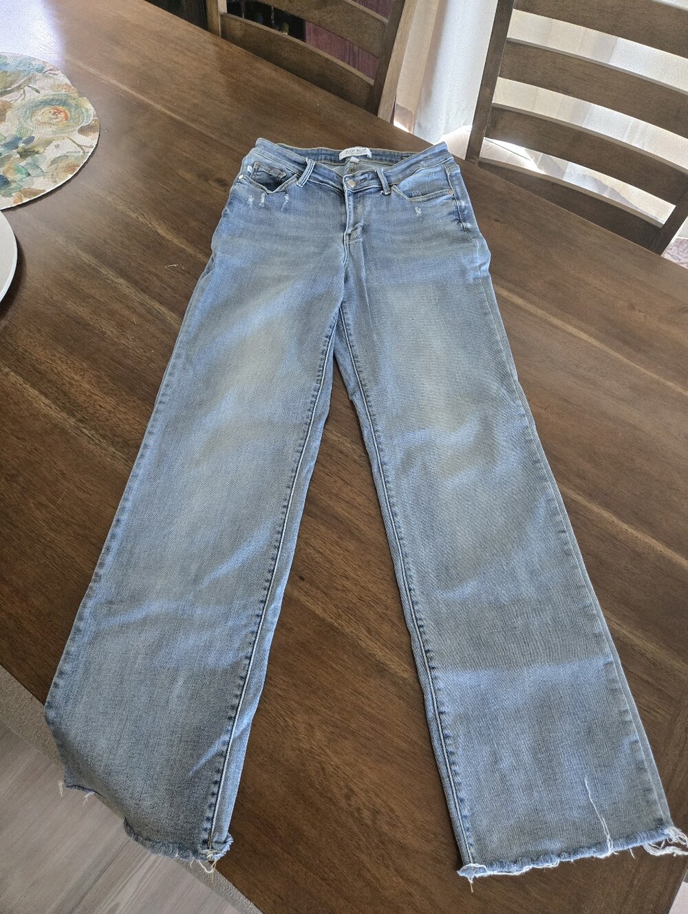 Judy Blue Straight Leg Wide 7/28